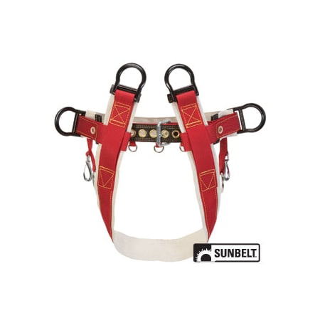 Sunbelt SADDLE-WEAVER-4 DEE-NOSTRAPS-M 18.5" x3.75" x18" A-B1AB0801005M